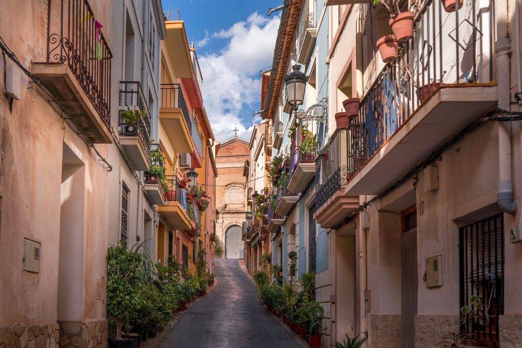CARRER DE LA MARE DE DEU, CALLES RELLEU